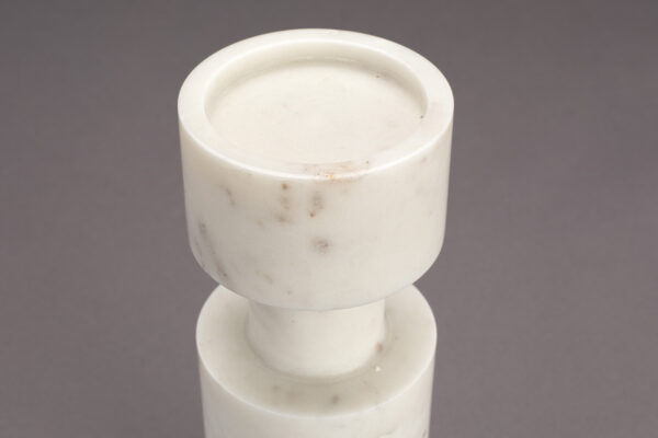 Candle Holder Paros White - Image 4