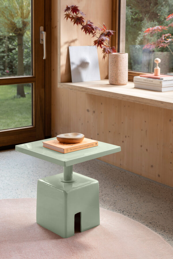 Side Table Chubby Beige / Ocean Blue/ Stone Green - Image 11