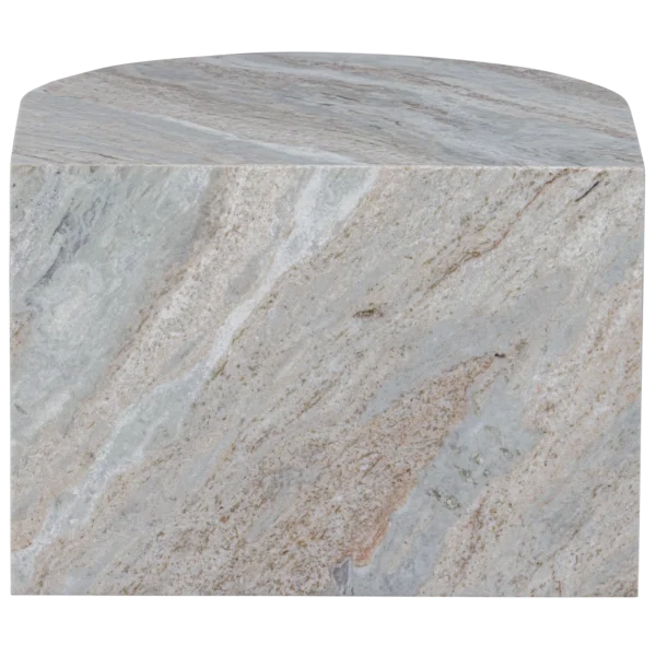 XHAIL OVAL SIDE TABLE MARBLE NATURAL - Image 4