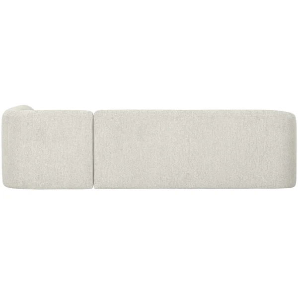 SLOPING CORNER SOFA RIGHT PEARL MELANGE - Image 2