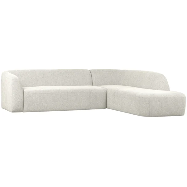 SLOPING CORNER SOFA RIGHT PEARL MELANGE - Image 5