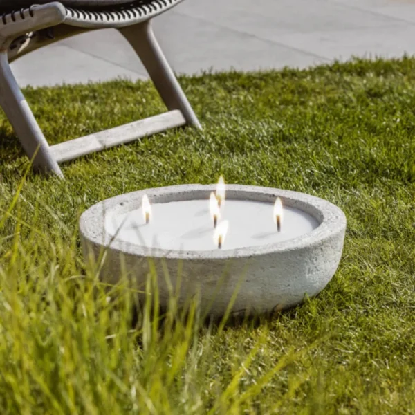 Outdoor: Urban Candle XXXL Ecru Neutral + cover - Image 2