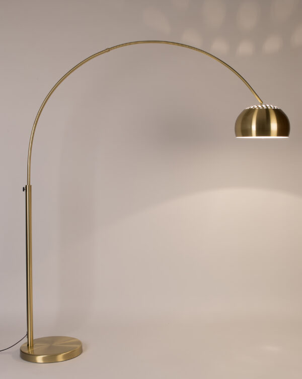 Metal bow floor lamp - Image 8