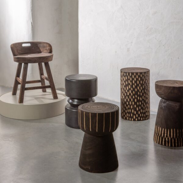 Philip stool wood - Image 2