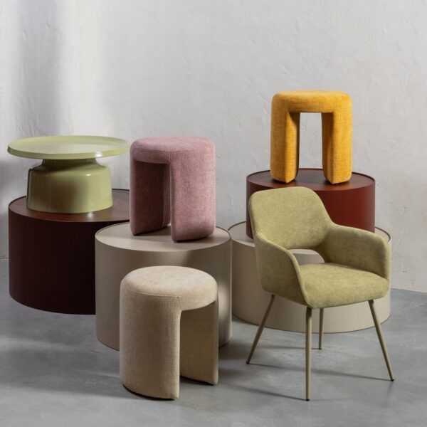 Charlie upholstered stool - Image 14