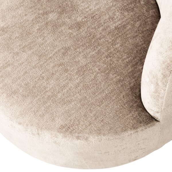 Popular armchair natural/taupe - Image 9