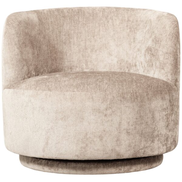 Popular armchair natural/taupe