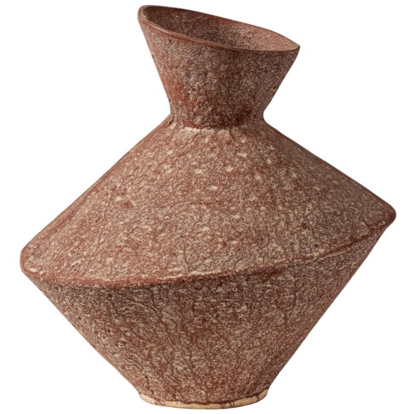 Reza Vase aluminium brown