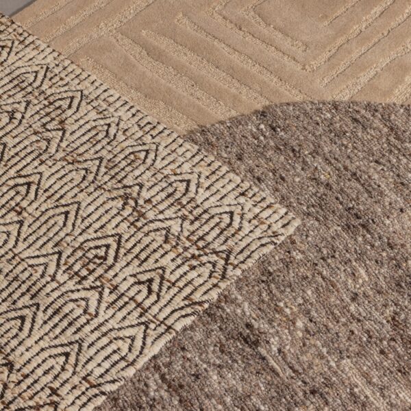 Joslin Rug wool natural melange 170x240cm - Image 3