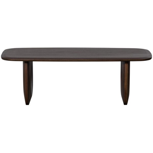 Frequent coffee table mango wood walnut 120x60 - Image 3