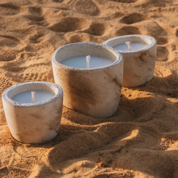 Urban Outdoor Candle Medium - ecru - Image 9