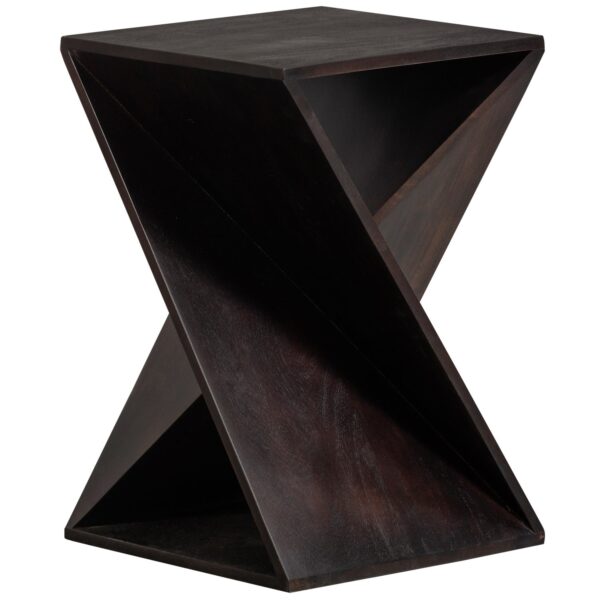 Ikem Side Table acacia dark brown - Image 5