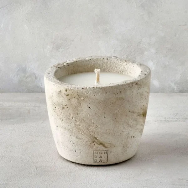 Urban Outdoor Candle Small - ecru