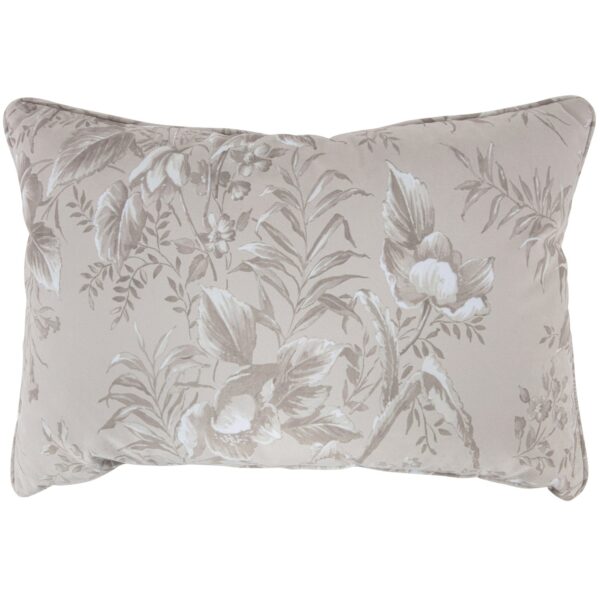 VOGUE CUSHION 40x60 VELVET POPPY NATURAL