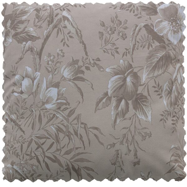 VOGUE CUSHION 40x60 VELVET POPPY NATURAL - Image 5