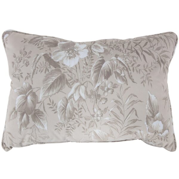 VOGUE CUSHION 40x60 VELVET POPPY NATURAL - Image 4